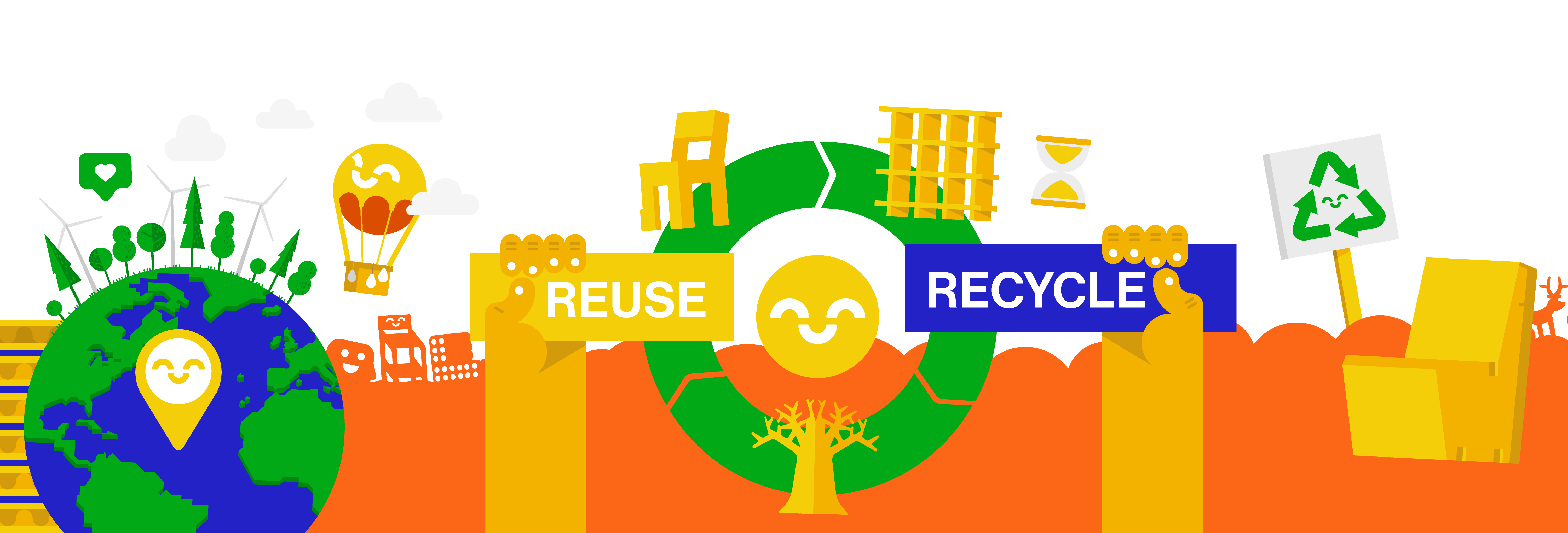 Reduce your ecological footprint.