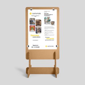 azero cardboard panel customized and printed