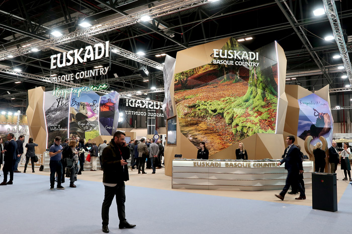 Un stand écologique pour Euskadi à FITUR
