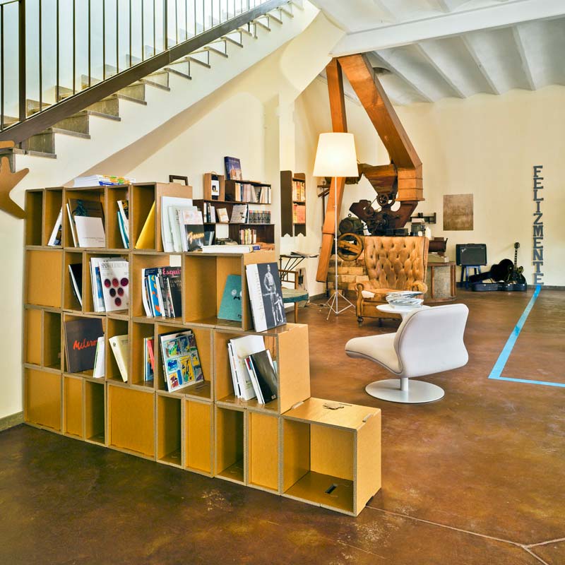 estanteria carton modulos polipodio cartonlab 2