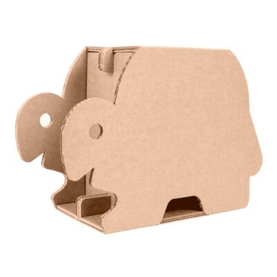 taburete tortuga carton