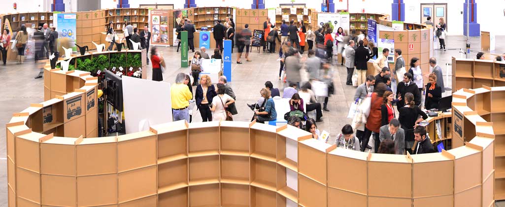 organizacion de eventos sostenibles foretica paneles expositivos carton cartonlab