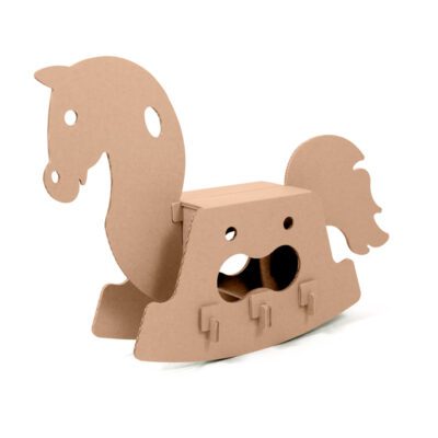 caballito infantil carton