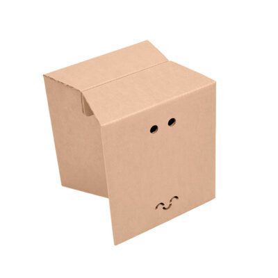 taburete carton frontal