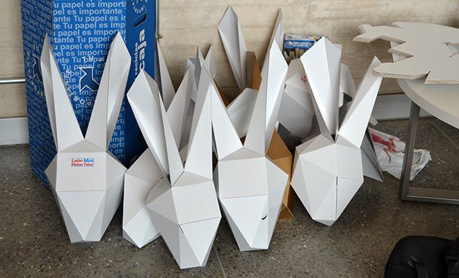 taller cartonlab diseño carton mascaras 05