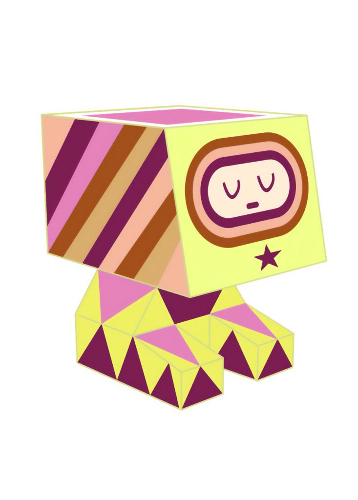 Ilustración del FYD TOY ART, juguete de cartón