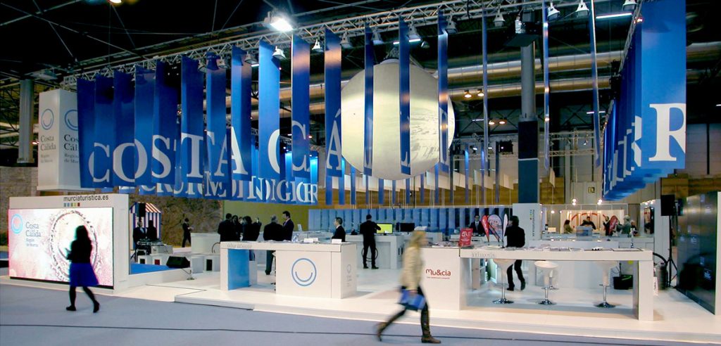 Stand con sol central para Fitur