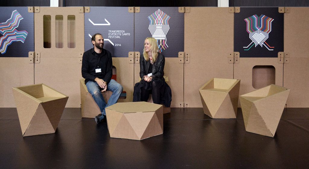 mobiliario para eventos corporativos muebles eventos carton cartonlab