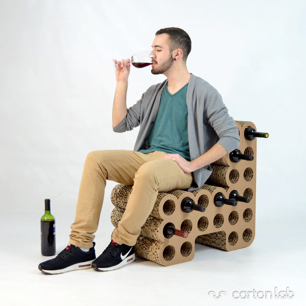 sillon-botellero-vino-expositor-cartonlab