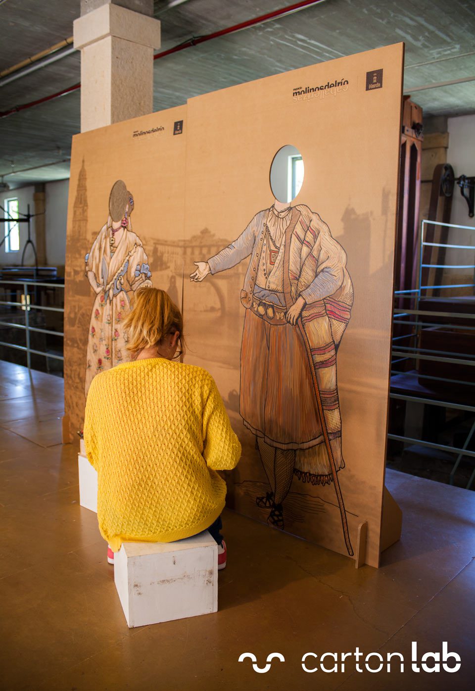 día-de-los-museos-exposicion-photocall-museo-molinos-del-río-cartonlab
