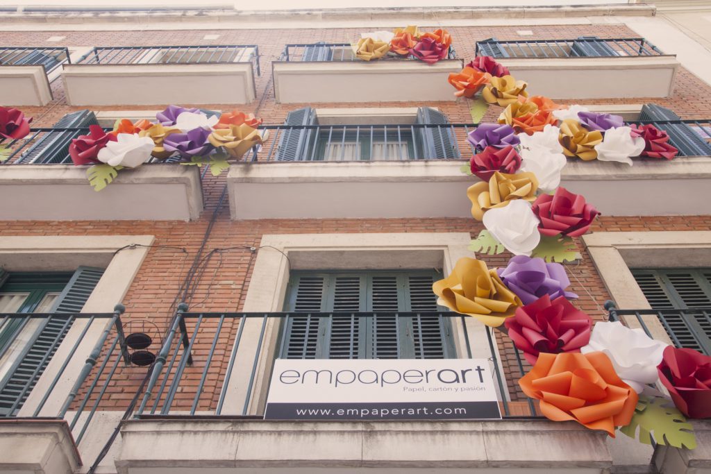 empaperart festival decoraccion cartonlab Diseño con carton en España