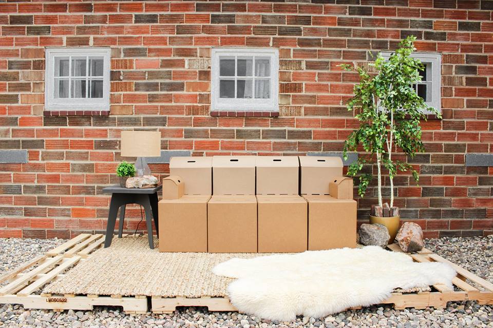 diseño con cartón en usa cardboard design made in usa dandy pack 