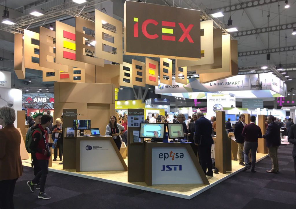 Stands para ICEX en ferias internacionales. Smart Cities 17