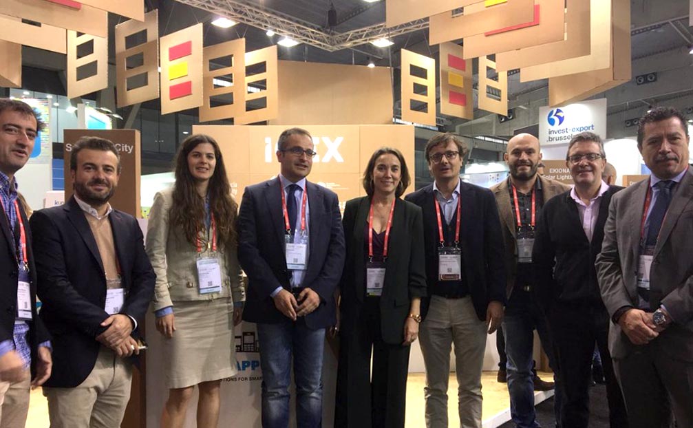 Stands para ICEX en ferias internacionales. Asistentes Smart Cities