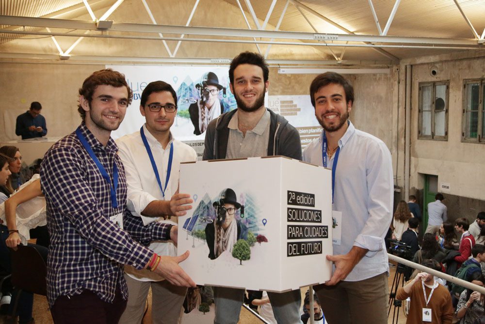 cubo carton evento bbva