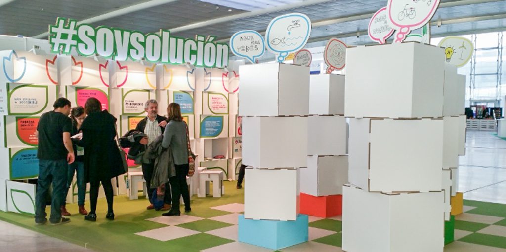 Stand personalizable de Barcelona en Conama