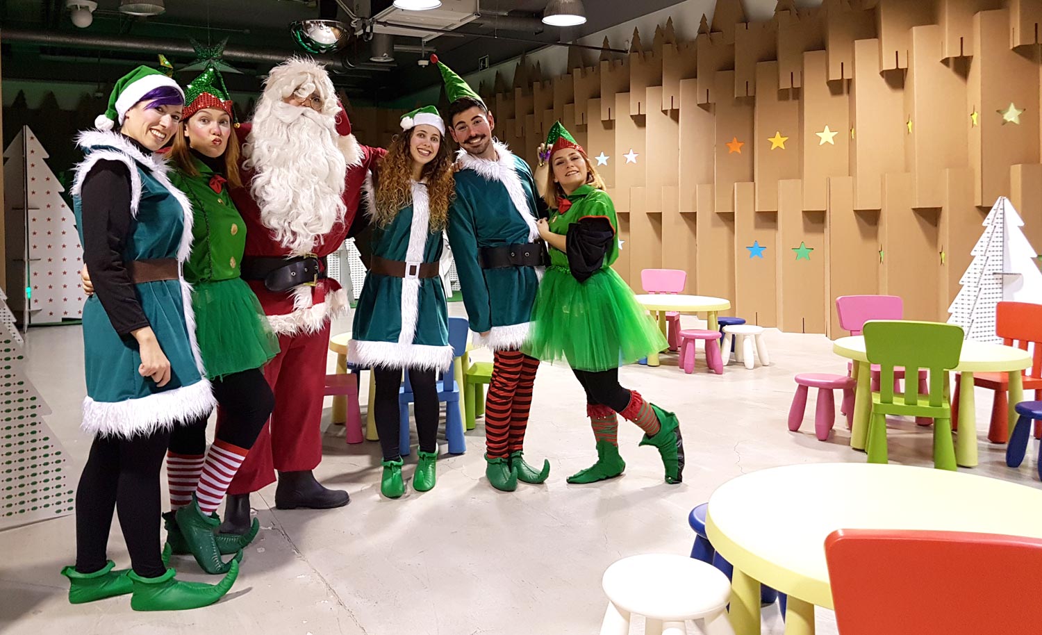 decoración navideña en centro comercial habaneras torrevieja fabrica de los sueños