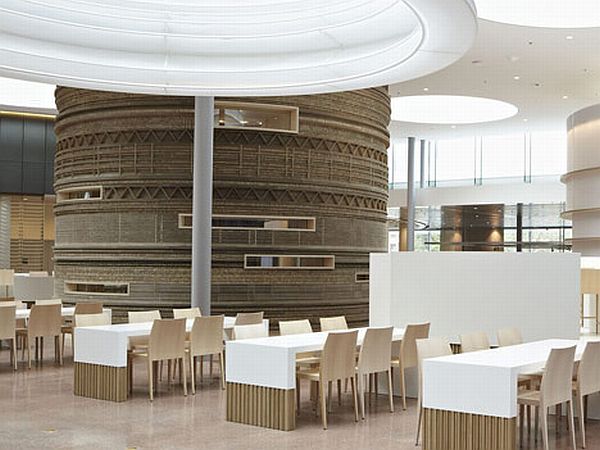 rabobank cardboard bank office