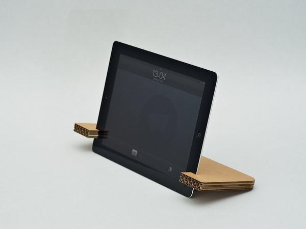 reinventer ses emballages soporte carton tablet