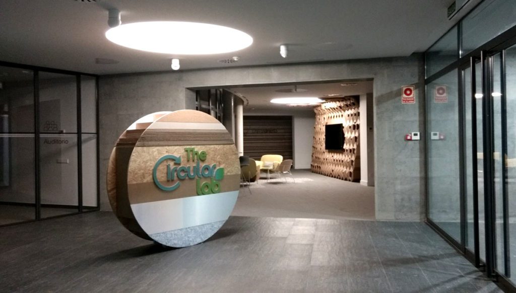 the circular lab ecoembes logroño corporeo circulo recibidor entrada