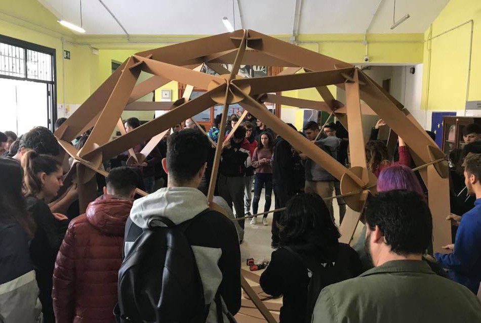 evento taller construccion cupula