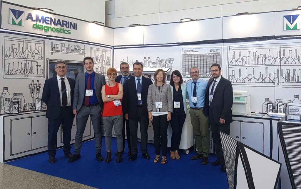diagnostics menarini feria valencia stand en SEAP