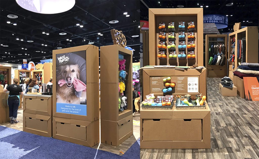 expositores en feria estadounidense sobre per care