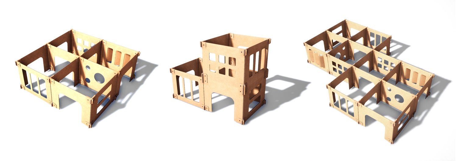 laberinto de cartón características