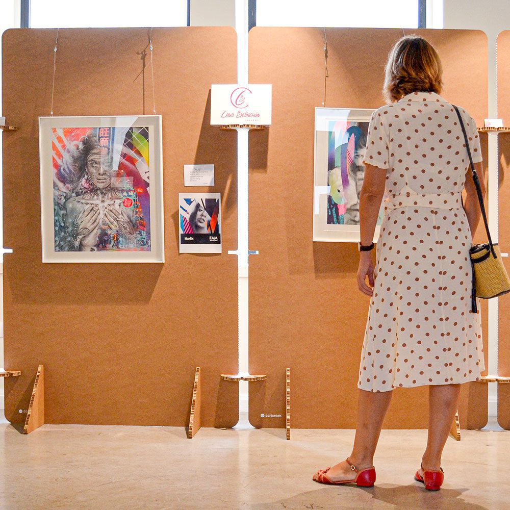 Pinturas en paneles hunter