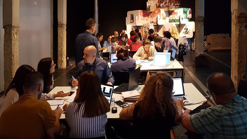 Participantes del  curso de Cartonlab