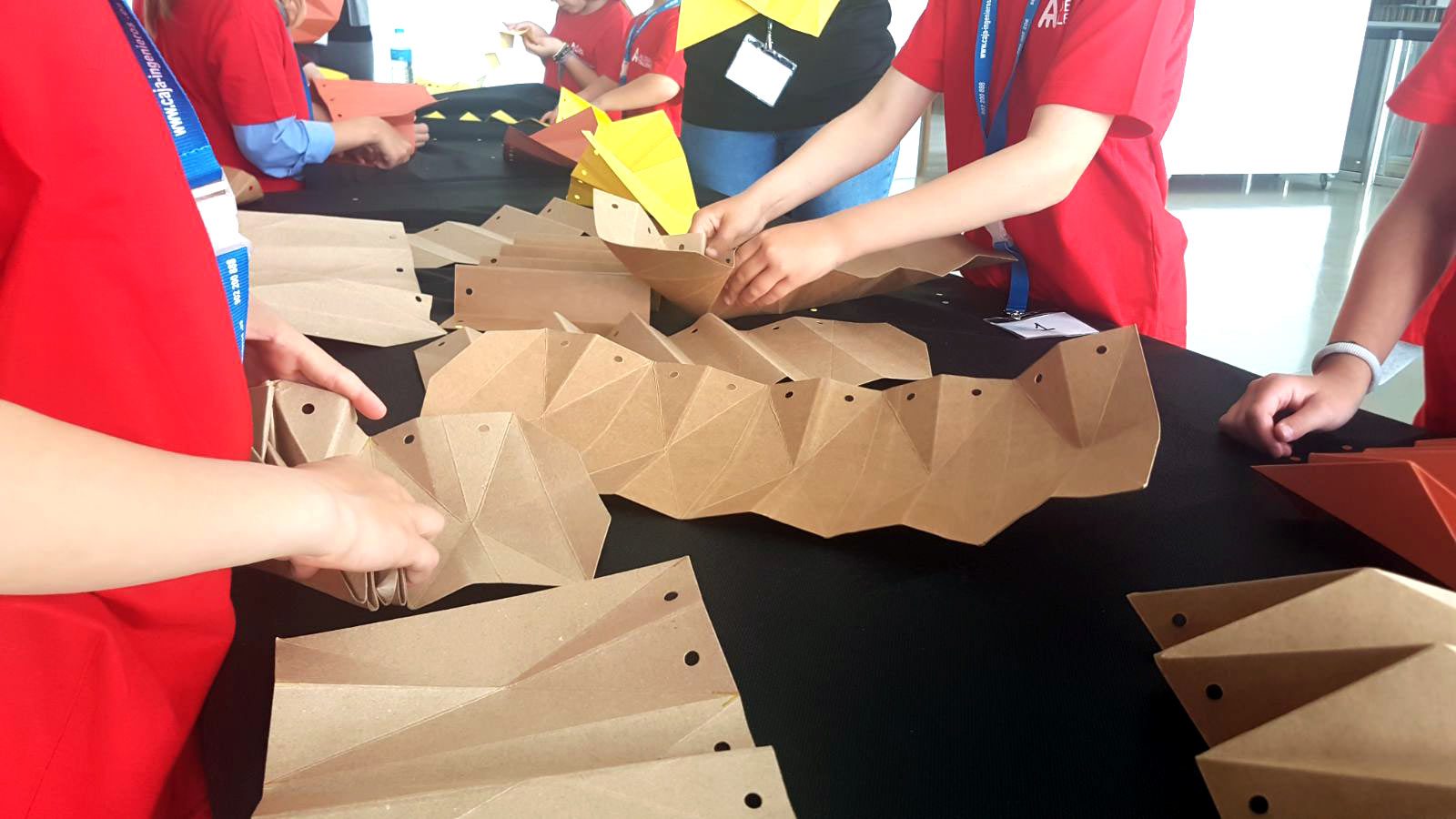 Arquitectura de cartón para niños