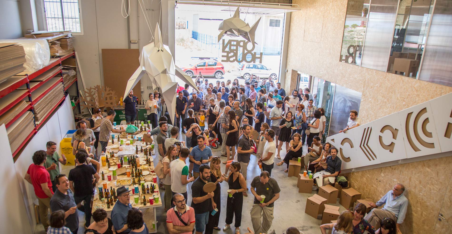 Evento de Inauguración Cartonlab OPEN HOUSE