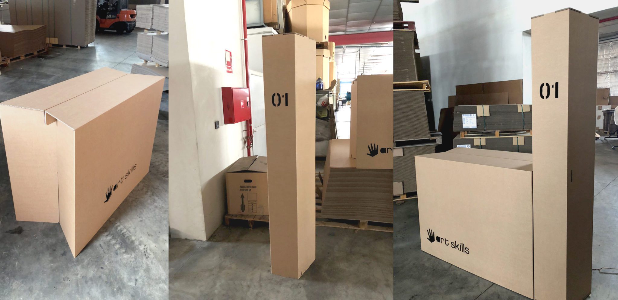 Stands plegables para artistas y creativos