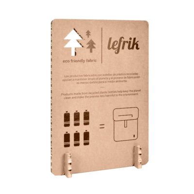 panel carton modular sobremesa frontal