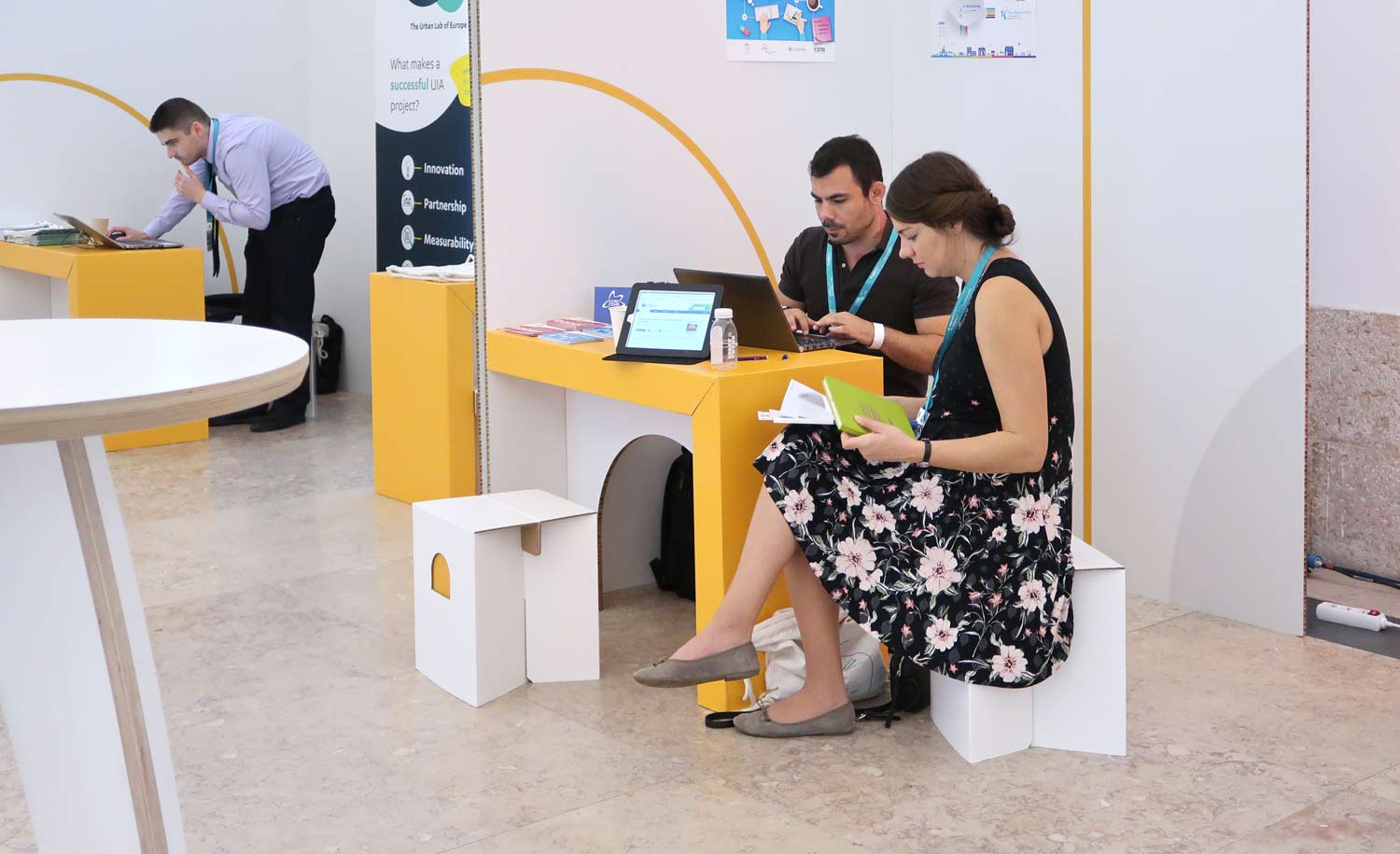 urbact modular stands and stools