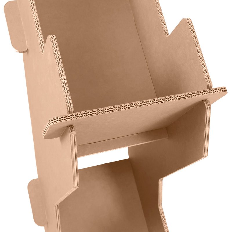 portafolletos pie carton detalle