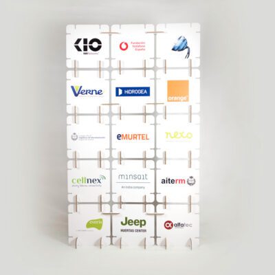 photocall modular cuadrado patrocinadores