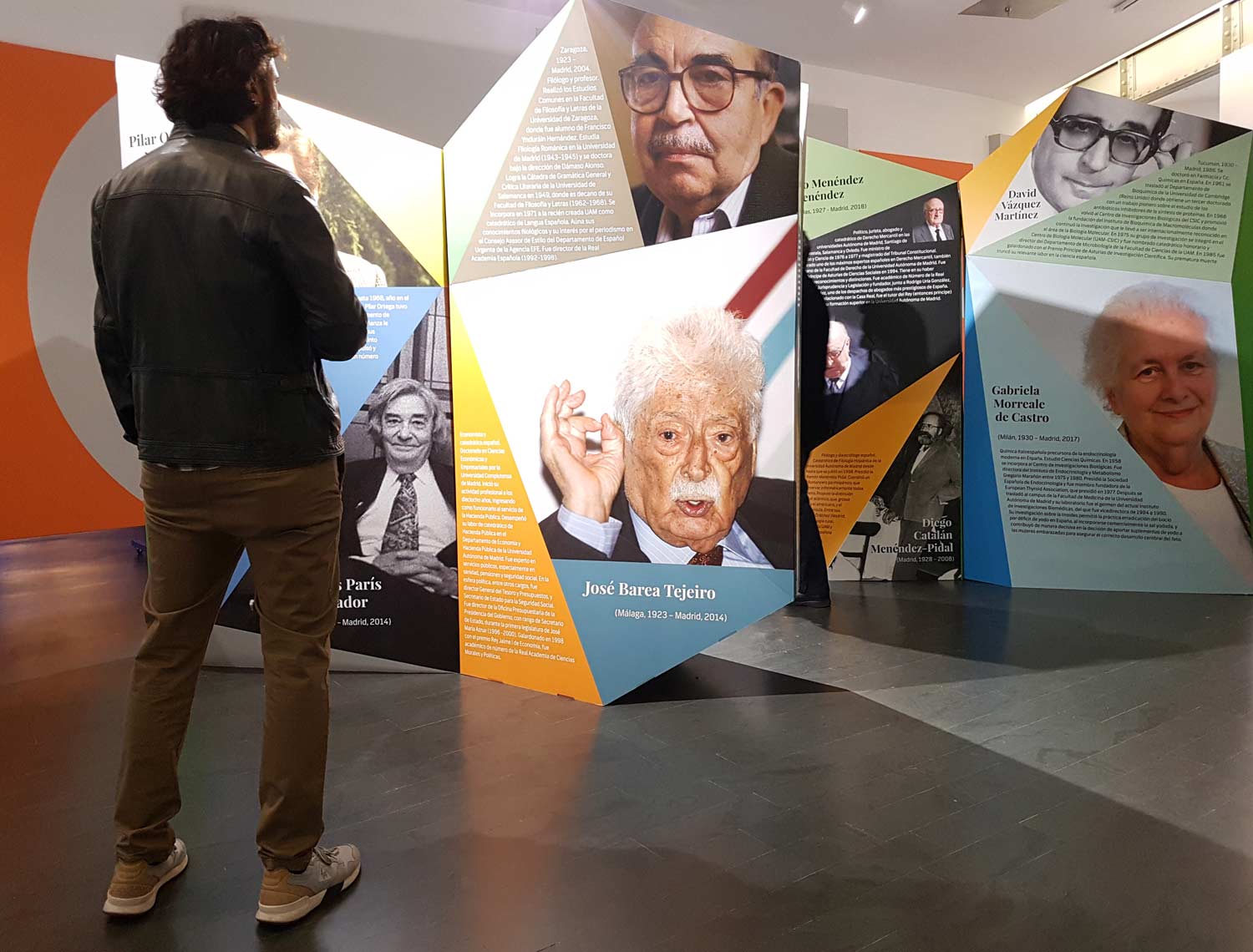 exposicion cibeles diseno paneles carton