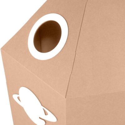 ecohete infantil carton detalle