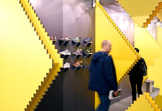 Stand de Munich para una feria en Florencia