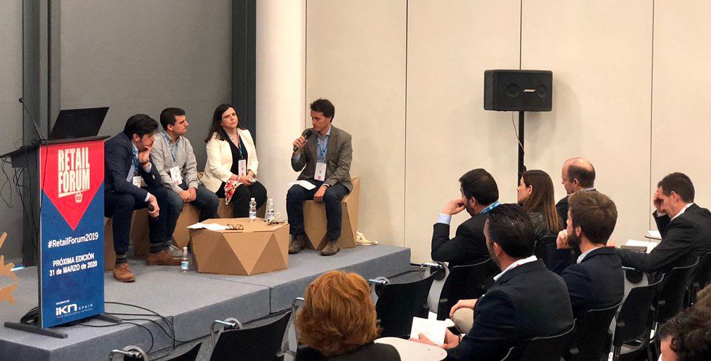 Sesión Green Retail con decoración para eventos retail de Cartonlab