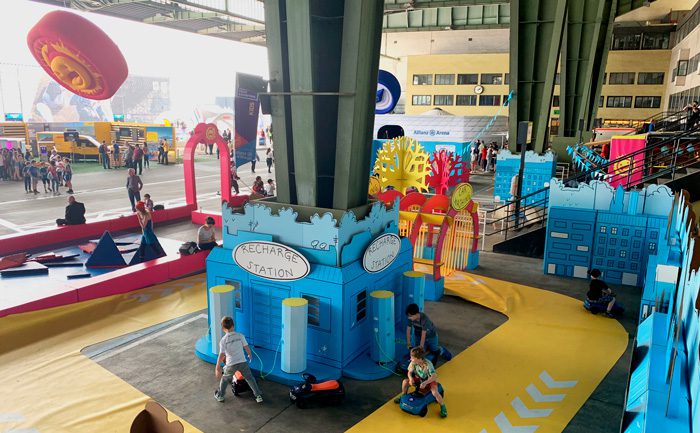 Diseño de eventos sostenibles circuito infantil formula e