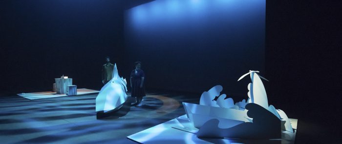 Diseño de escenografía pop up, vista general