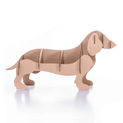 Expositor perrito de sobremesa kraft