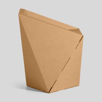 Lateral de la silla de cartón Faceta