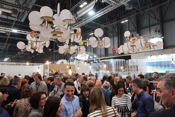 Stand de Euskadi en Fitur. Zona de bar