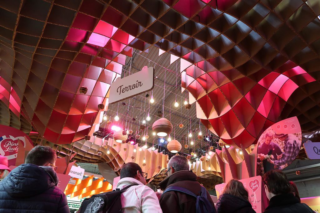 stand feria agricola pink lady paris