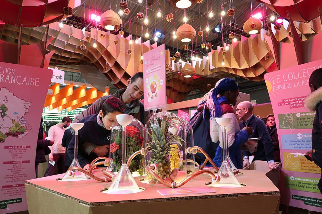 stand cartonlab feria paris pinklady agricultura