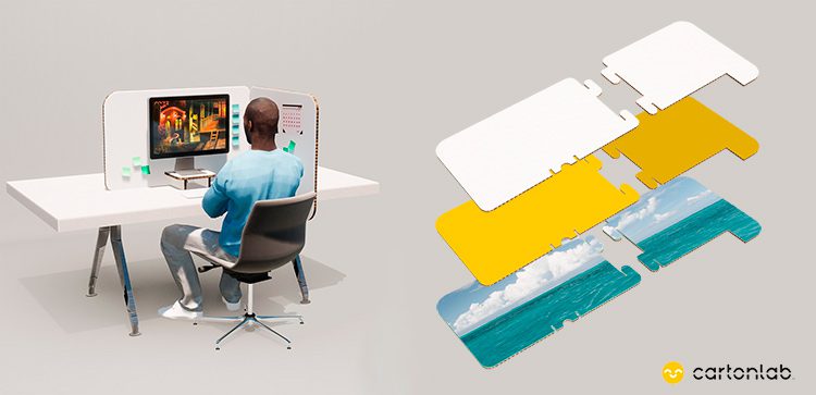 mampara proteccion escritorio personalizada posibilidades