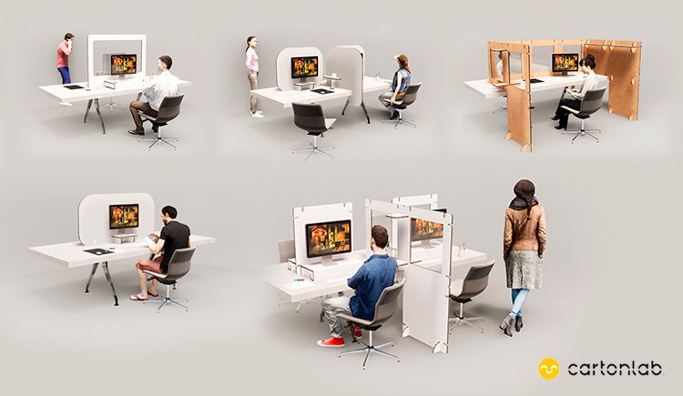 mamparas proteccion antivirus sobremesa